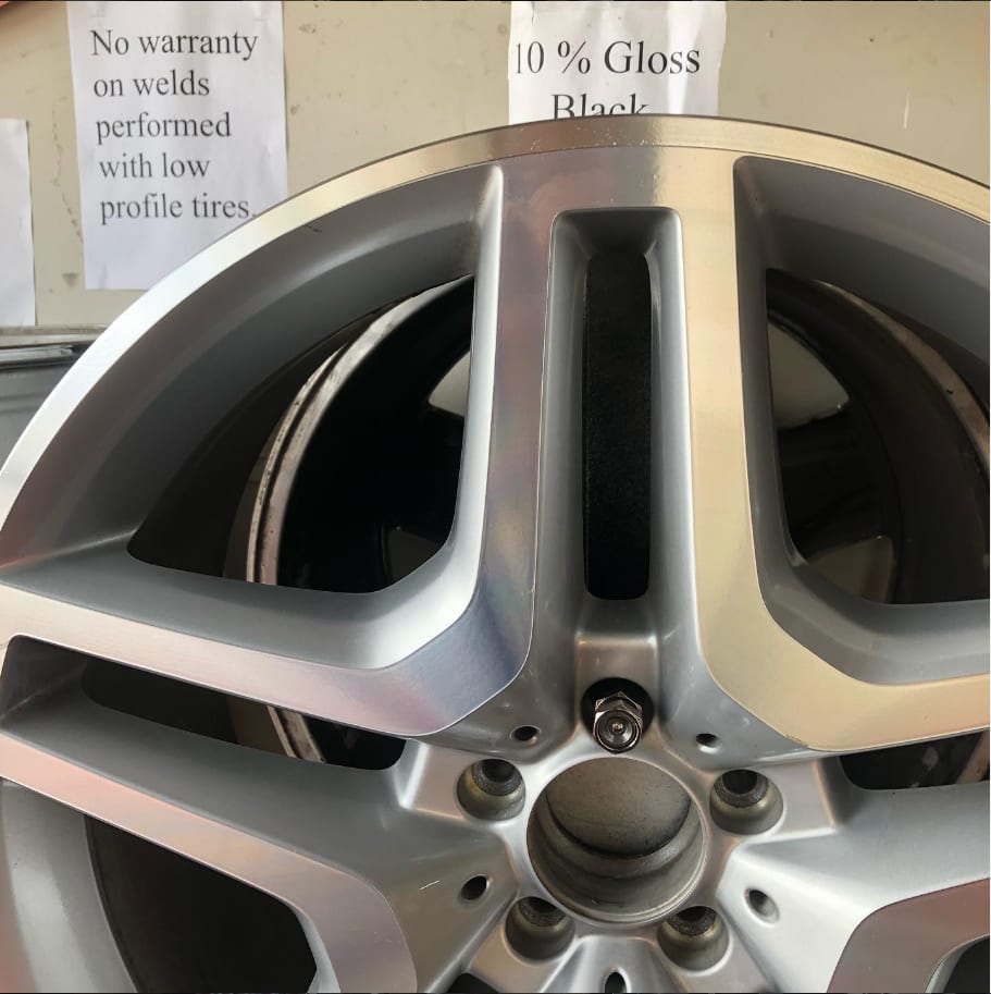 AMG Freshly machined lip